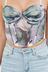 ADELINE BUSTIER TOP