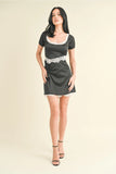 SERAFINA LACE MINI DRESS