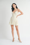 MELODIE LACE CORSET MINI DRESS