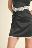 SERAFINA LACE MINI DRESS