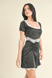 SERAFINA LACE MINI DRESS
