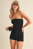 CAMILLA BUTTON-FRONT ROMPER