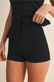 CAMILLA BUTTON-FRONT ROMPER