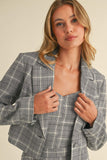 NOELLE PLAID SET BLAZER