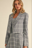 NOELLE PLAID SET BLAZER