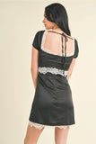 SERAFINA LACE MINI DRESS
