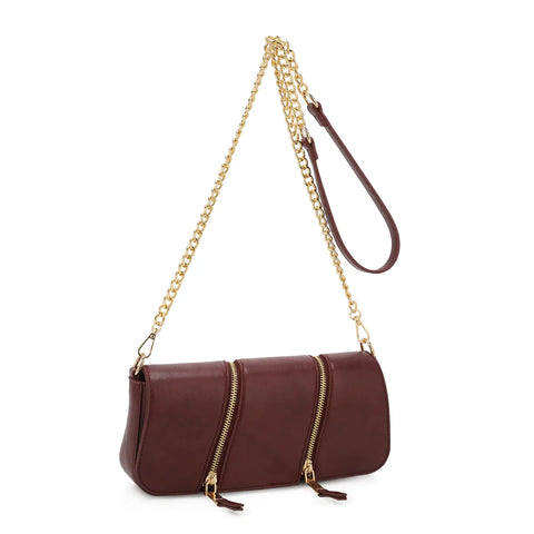THE BEATRICE DOUBLE ZIPPER BAG