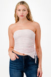 NOLA LACE ASYMMETRIC TOP