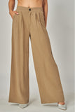 THE JUNE LINEN SET WIDE LEG PANTS