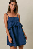 DOLLY DENIM MINI DRESS