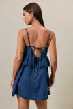 DOLLY DENIM MINI DRESS
