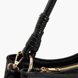 WOVEN BRAIDED TOP HANDLE SATCHEL