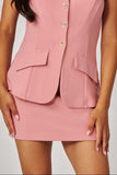 PIMMIE SET MINI SKIRT - BLUSH