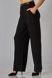 WORK AND PLAY WIDE LEG BELTED PANTS