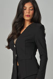 STRICTLY BUSINESS SET BLAZER TOP