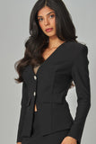 STRICTLY BUSINESS SET BLAZER TOP