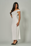 NOTHING MORE ESSENTIAL MAXI DRESS - WHITE