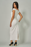 NOTHING MORE ESSENTIAL MAXI DRESS - WHITE