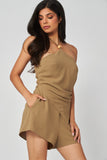 SIENNA SANDS HALTER ROMPER