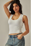 EMMY SCOOP NECK TANK
