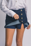 DARLING DENIM MINI SKORT