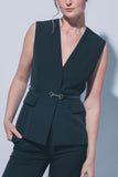 PARK AVE BELTED VEST