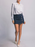DARLING DENIM MINI SKORT