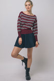 CRUSH ON CAMPUS SWEATER TOP