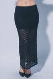 ISLAND NIGHTS LACE SET MIDI SKIRT