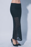 ISLAND NIGHTS LACE SET MIDI SKIRT
