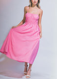 KARIN MIDI DRESS - PINK