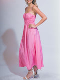 KARIN MIDI DRESS - PINK