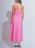 KARIN MIDI DRESS - PINK