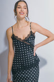 MEET ME IN PARIS SATIN TOP