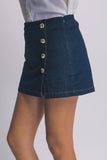 DARLING DENIM MINI SKORT