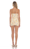 TULIP MESH SET MINI SKIRT