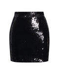TAMIRA BLACK SEQUIN MINI SKIRT