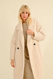 LONG SHEEPSKIN EFFECT COAT