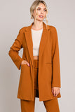 PUMPKIN SPICE BLAZER SET JACKET