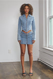 WEST END DENIM SET SKIRT