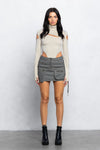 CASSIE CARGO MINI SKIRT