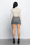CASSIE CARGO MINI SKIRT