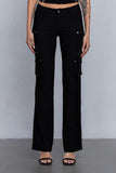 ARLETTE LOW RISE CARGO PANTS