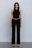 ARLETTE LOW RISE CARGO PANTS