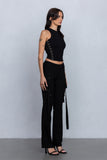 ARLETTE LOW RISE CARGO PANTS