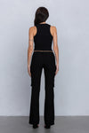 ARLETTE LOW RISE CARGO PANTS