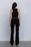 ARLETTE LOW RISE CARGO PANTS