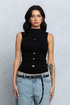 GIA MOCK NECK TOP