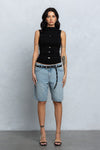GIA MOCK NECK TOP