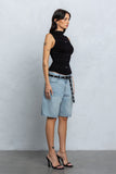 GIA MOCK NECK TOP
